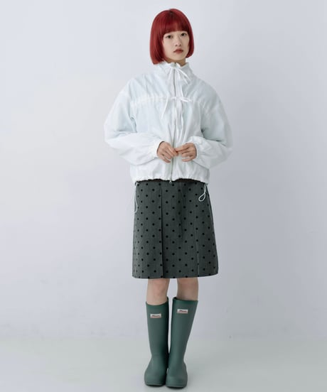 lightweight drawstring blouson