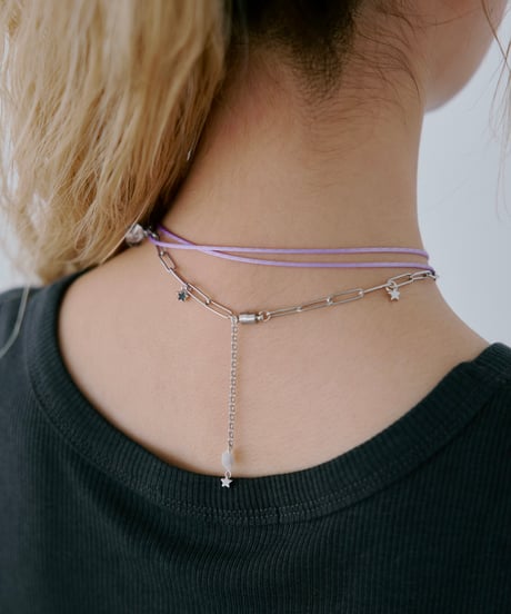 Dreaming Dolphin Necklace Set（Purple）