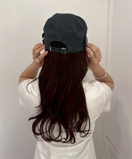 Studded Military Cap