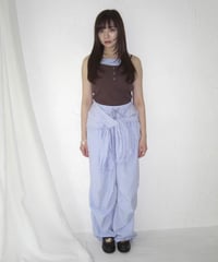 Wrap Waist Pants (stripe)