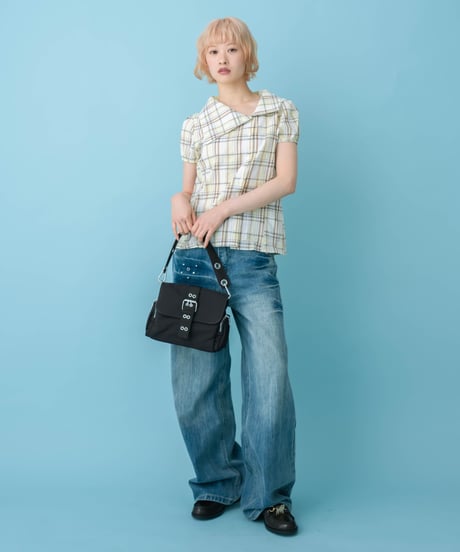 Studded Wide Leg Jeans