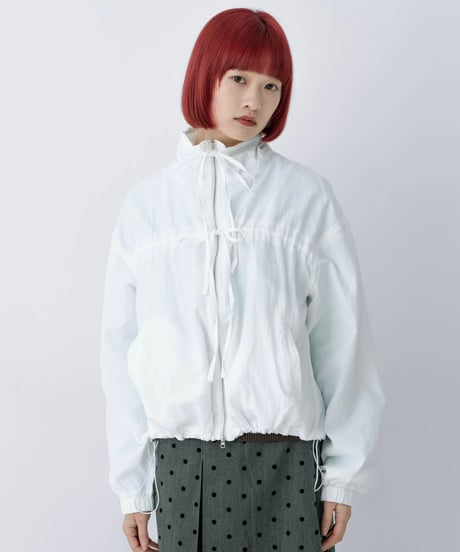 lightweight drawstring blouson
