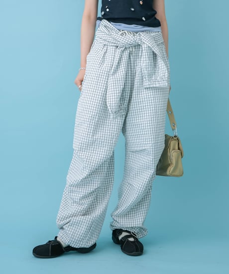 Wrap Waist Pants