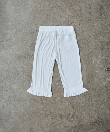 Shell Capri Pants（White）