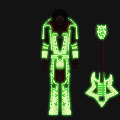 【公式新品】 BOOTSY COLLINS - REACTION FIGURES WAVE 03 - BOOTSY COLLINS (GLOW) bootsy collins super 7