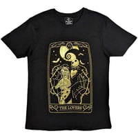 【公式新品】 THE NIGHTMARE BEFORE CHRISTMAS - JACK & SALLY LOVERS (Embellished) ナイトメアビフォアクリスマス グッズ tシャツ