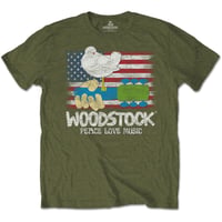 【公式新品】 WOODSTOCK - FLAG ウッドストックTシャツ