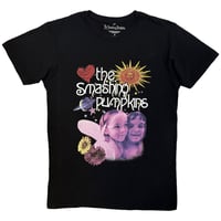 【公式新品】THE SMASHING PUMPKINS - CELESTIAL COLLAGE BLACK PREMIUM CARBON スマッシングパンプキンズ tシャツ