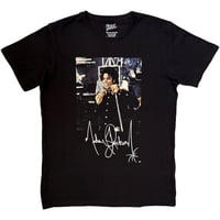 【公式新品】 MICHAEL JACKSON - SIGNATURE BLACK  マイケルジャクソン Tシャツ