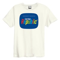 【公式新品 / AMPLIFIED】 NEW ORDER - LIVE FROM REPUBLIC VINTAGE WHITE ニューオーダー Tシャツ