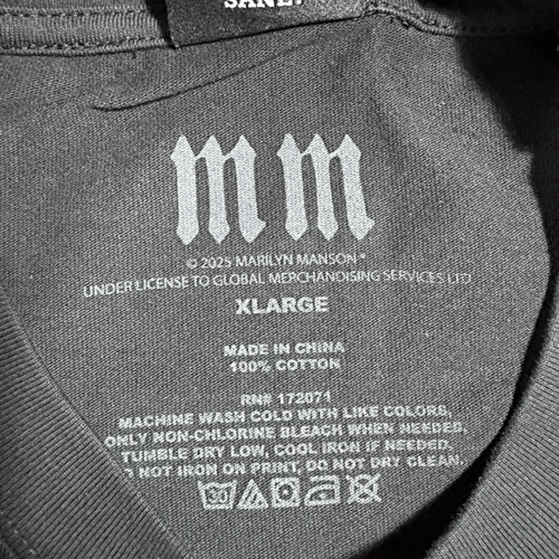 公式新品/GIANT VINTAGE】MARILYN MANSON - MECHANICAL