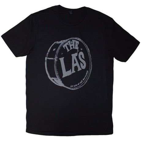 【公式新品】THE LA'S - GREY DRUM HEAD LOGO ザラーズ Tシャツ