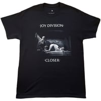 【公式新品】 JOY DIVISION - CLASSIC CLOSER BLACK ジョイディヴィジョン Tシャツ