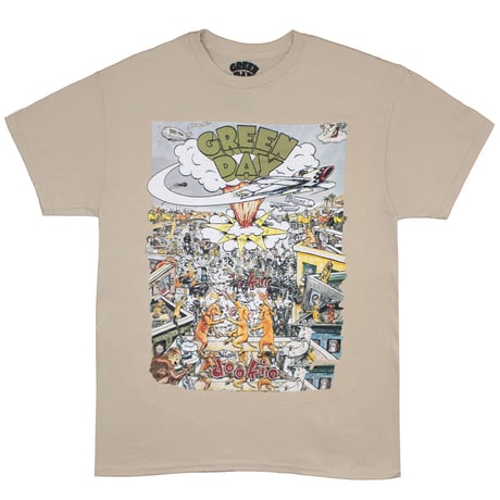 【公式新品】GREEN DAY - DOOKIE ON TAN グリーンデイTシャツ