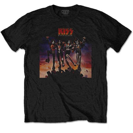【公式新品】KISS - DESTROYER 地獄の軍団 KISS Tシャツ