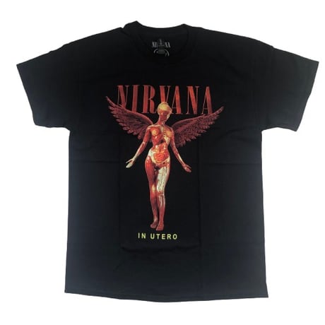 【公式新品】NIRVANA - IN UTERO Gildan Heavy Cotton ニルヴァーナTシャツ