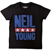 【公式新品】NEIL YOUNG - STARS LOGO ニールヤングTシャツ