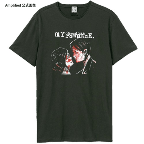 【公式新品 / AMPLIFIED】MY CHEMICAL ROMANCE - THREE CHEERS CHARCOAL マイケミカルロマンス Tシャツ