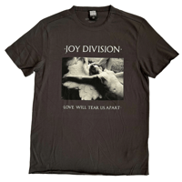 【公式新品 / AMPLIFIED】 JOY DIVISION - LOVE WILL TEAR US APART CHARCOAL ジョイディヴィジョン Tシャツ