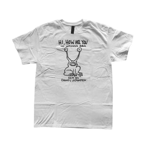 【公式新品】DANIEL JOHNSON - Hi, How Are You WHITE ダニエルジョンソンTシャツ