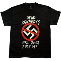 【公式新品】DEAD KENNEDYS - NAZI PUNKS FUCK OFF デッドケネディーズTシャツ GILDAN HEAVY COTTON