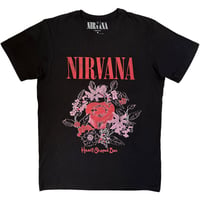 【公式新品】 NIRVANA - HEART SHAPED BOX BLACK PREMIUM CARBON ニルヴァーナ tシャツ