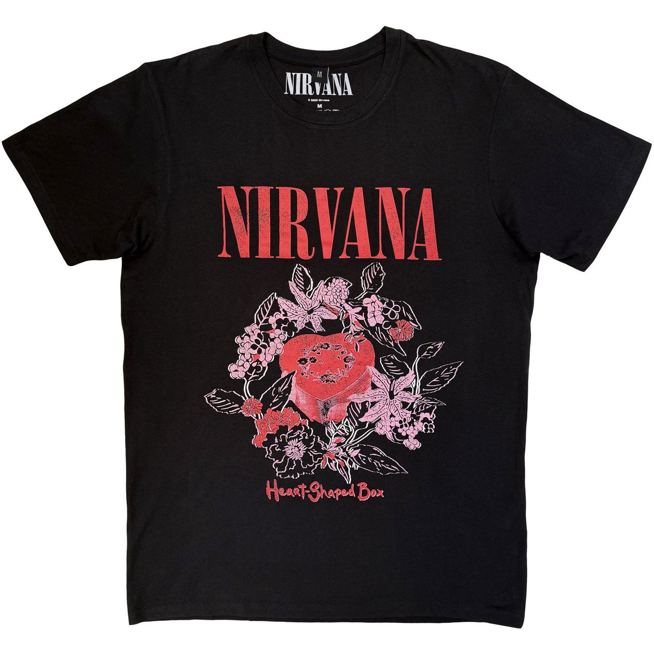 美品L！NIRVANA Heart-Shaped Boxノースリーブタンクトップ original