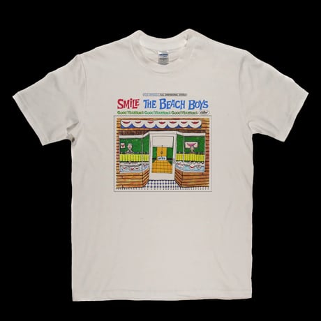 【輸入新品レア】THE BEACH BOYS - SMILE Gildan Ultra Cotton ザビーチボーイズ Tシャツ