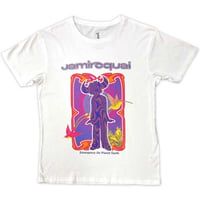 【公式新品】 JAMIROQUAI - EMERGENCY WHITE ジャミロクワイ tシャツ