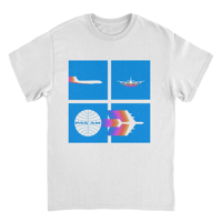 【公式新品】 PAN AM TAKEOFF SILHOUETTE WHITE パンナム Tシャツ GILDAN HEAVY COTTON