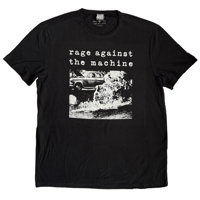 【公式新品 / AMPLIFIED】RAGE AGAINST THE MACHINE - MONK FIRE BLACK レイジアゲインストザマシーン Tシャツ