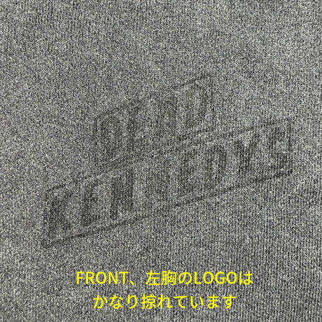 【公式新品/GIANT VINTAGE】DEAD KENNEDYS - LOGO FRONT/BACK VINTAGE BLACK ENZYME WASH デッドケネディーズTシャツ