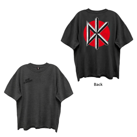 【公式新品/GIANT VINTAGE】DEAD KENNEDYS - LOGO FRONT/BACK VINTAGE BLACK ENZYME WASH デッドケネディーズTシャツ