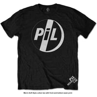 【公式新品】 PUBLIC IMAGE LTD - WHITE LOGO PILTシャツ