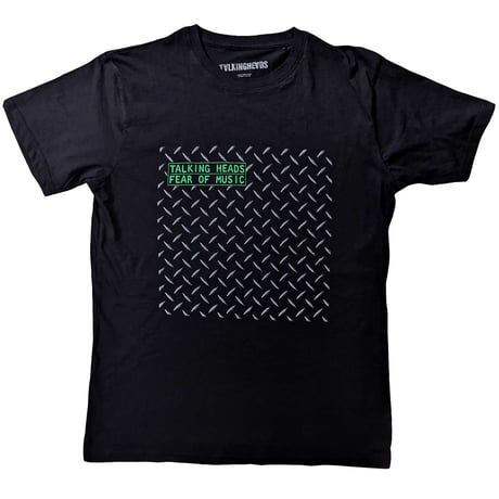 【公式新品】 TALKING HEADS - FEAR OF MUSIC BLACK トーキングヘッズ Tシャツ