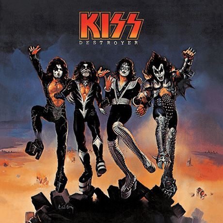 【公式新品】KISS - DESTROYER 地獄の軍団 KISS Tシャツ