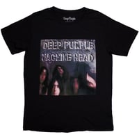 【公式新品】DEEP PURPLE - MACHINE HEAD ALBUM COVER BLACK ディープパープル Tシャツ