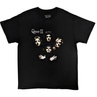 【公式新品】 QUEEN - CLASSIC CREST BLACK クイーンTシャツ