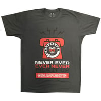 【公式新品】RADIOHEAD - NEVER PICK IT UP CHARCOAL GREY レディオヘッドTシャツ