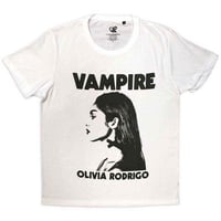 【公式新品】OLIVIA RODRIGO - VAMPIRE オリヴィアロドリゴTシャツ