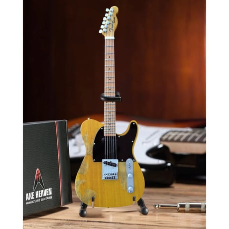 【公式新品】 BRUCE SPRINGSTEEN - FENDER TELECASTER VINTAGE BLONDE MINI GUITAR REPLICA ブルーススプリングスティーン グッズ
