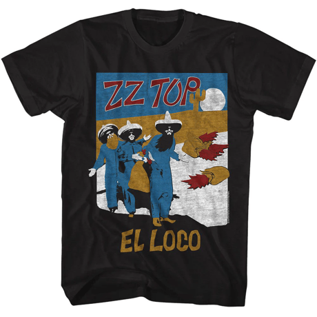 【公式新品】ZZ TOP - EL LOCO  ZZトップ tシャツ