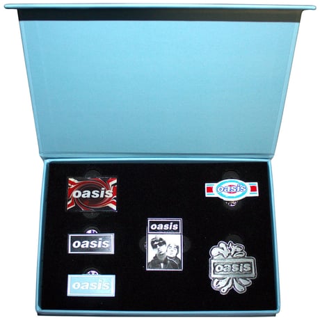 【公式新品】 OASIS - PIN BADGE SET LOGOS オアシス グッズ