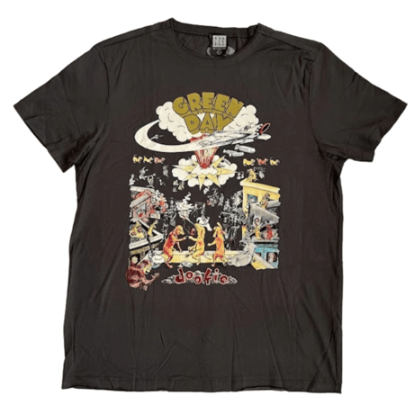 【公式新品 / AMPLIFIED】GREEN DAY - DOOKIE CHARCOAL グリーンデイ Tシャツ