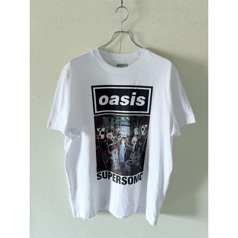 公式新品】OASIS - SUPERSONIC SINGLE COVER WHITE (E