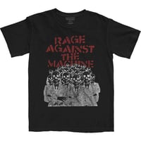 【公式新品】RAGE AGAINST THE MACHINE - CROWD MASKS レイジアゲインストザマシーン Tシャツ RATM Tシャツ