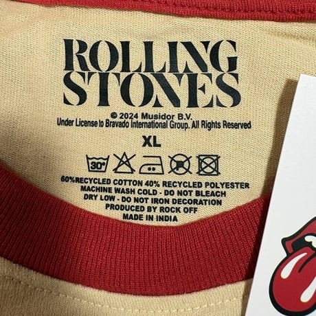 【公式新品】　THE ROLLING STONES - US TOUR 1978 RINGER ザローリングストーンズTシャツ
