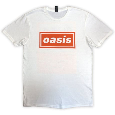 【公式新品】OASIS - DEFINITELY MAYBE AAA PASS WHITE (Back Print) オアシスTシャツ