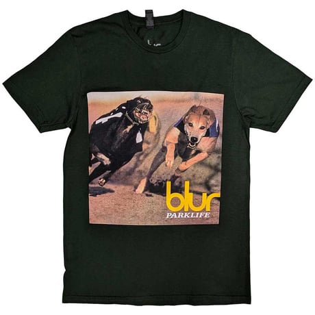 【公式新品】BLUR - PARKLIFE ALBUM GREEN (Back Print) ブラーTシャツ