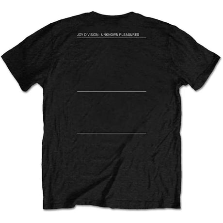 【公式新品】 JOY DIVISION - UNKNOWN PLEASURES (BACK PRINT) ジョイディヴィジョン Tシャツ